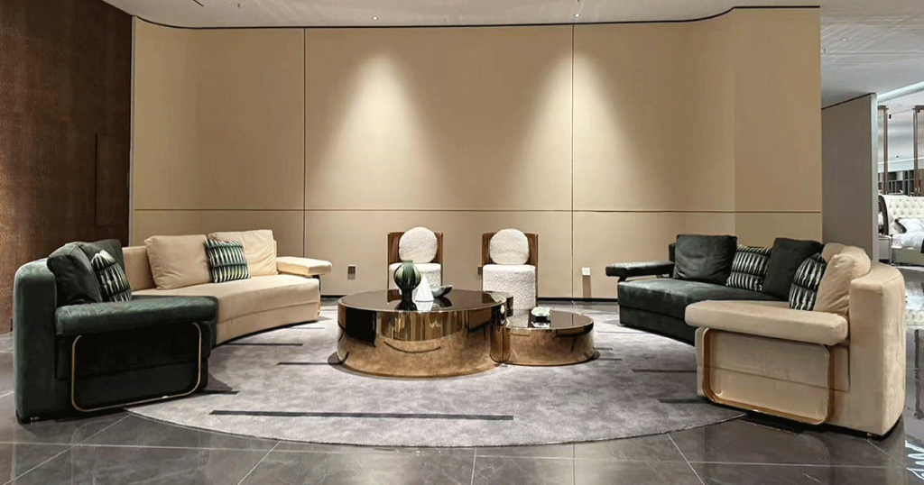 FD10-1 Curved Modular Sectional Sofa