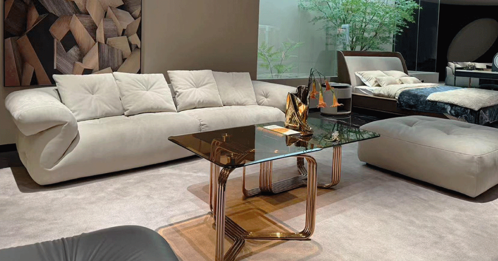 V08 Cloud-Form Modular Lounge Sofa