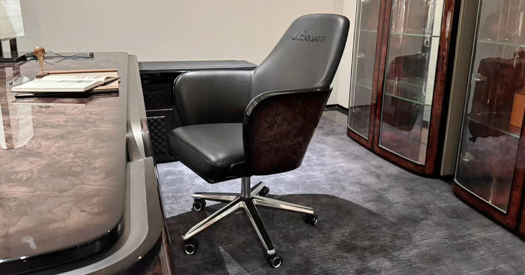 BD-17 Charcoal Executive Swivel Chair