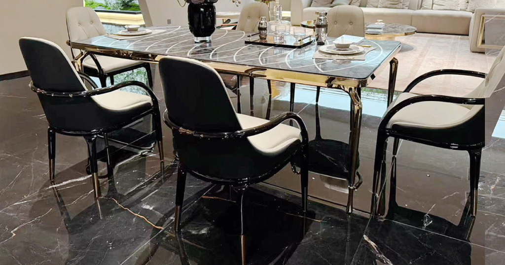 V43 Champagne Velvet Accent Chair