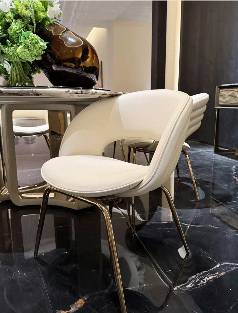V47 Teal Velvet Fan-Back Chair