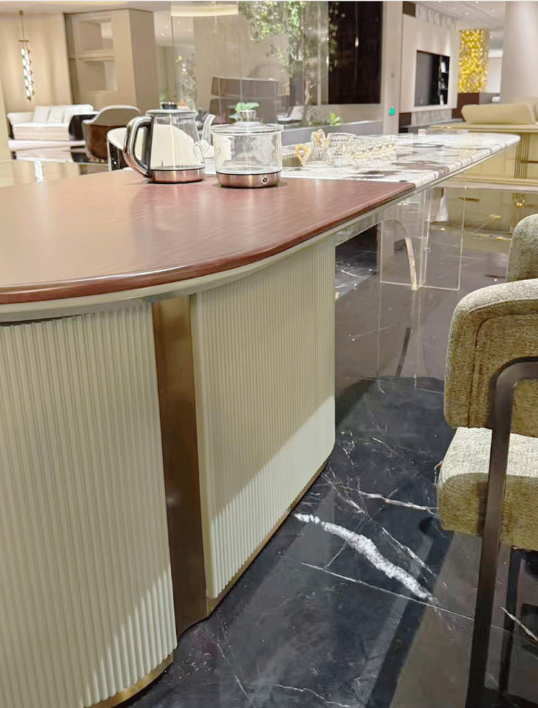 V65 Patagonia Stone Executive Table