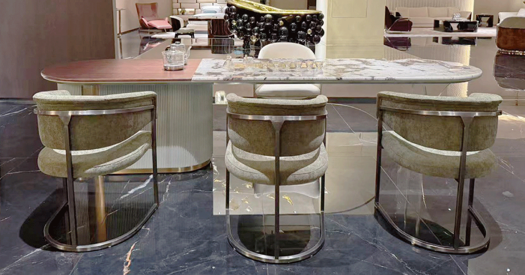 V66 Olive Velvet Cantilever Armchair