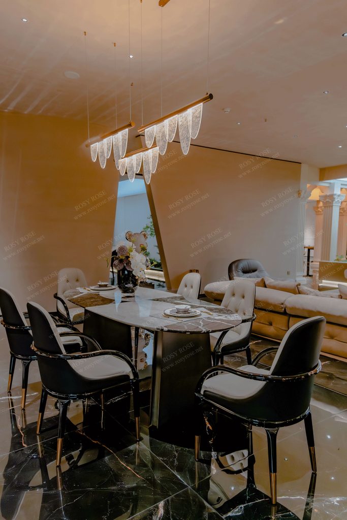 Banchetto Regal Marble Dining Collection