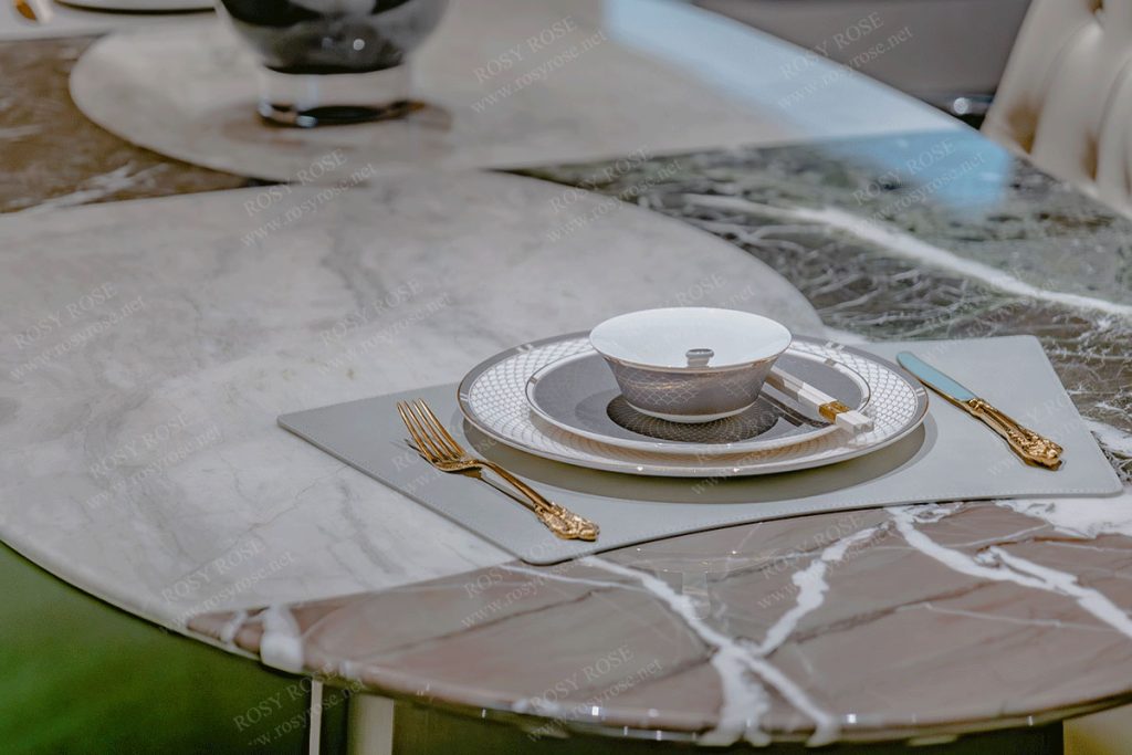 Banchetto Regal Marble Dining Collection