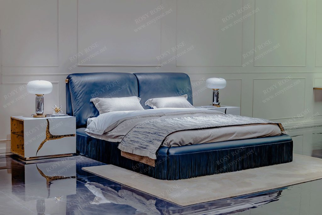 Azzurro Sovereign Leather Bedroom Suite