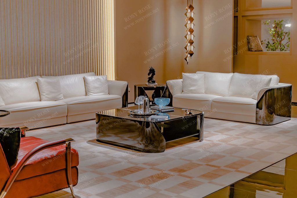 Alba Palatial Sculptural Living Suite