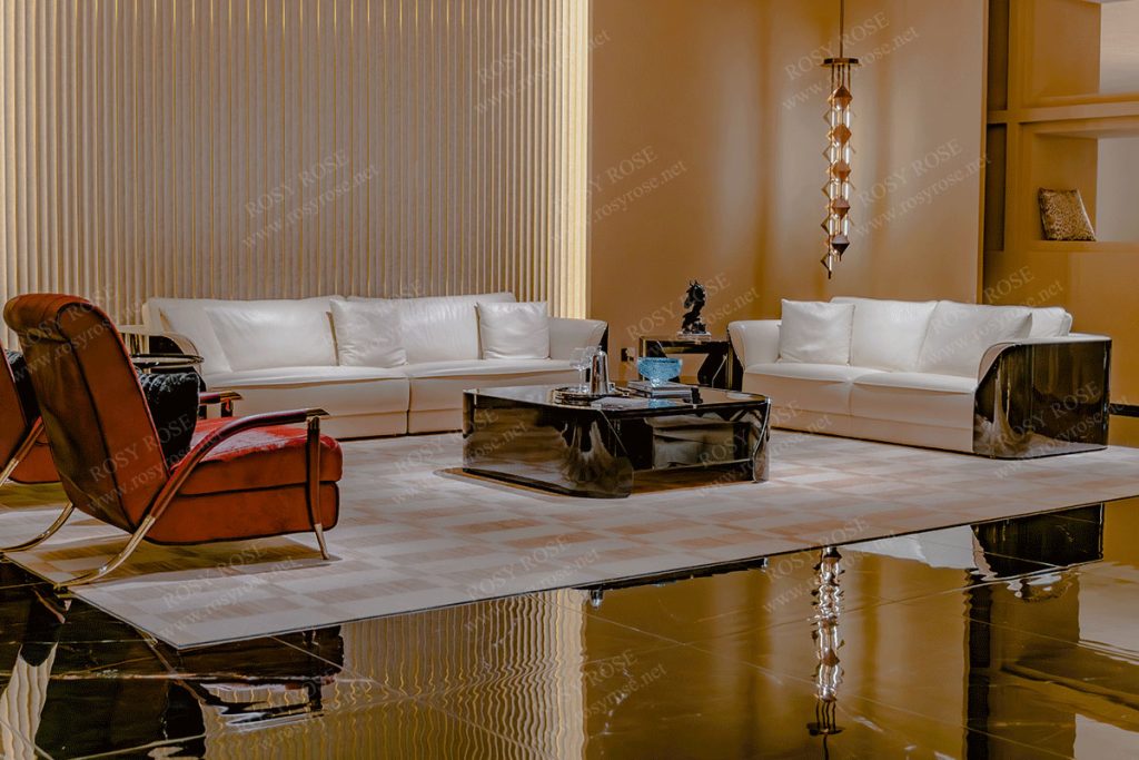 Alba Palatial Sculptural Living Suite