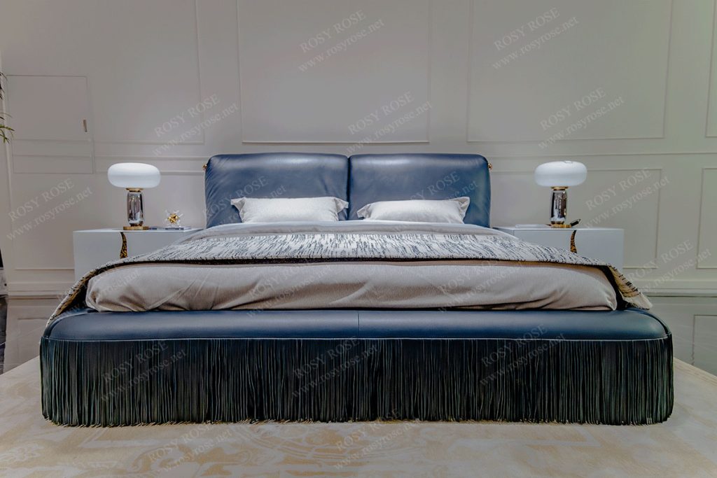 Azzurro Sovereign Leather Bedroom Suite