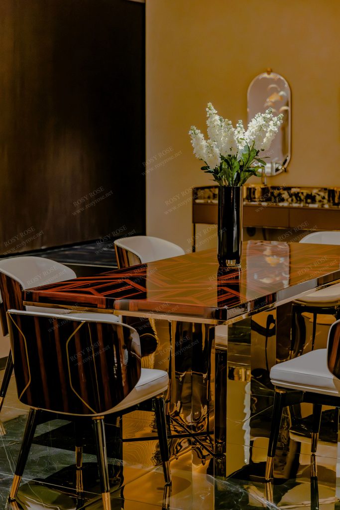Milano Royal Marquetry Dining Suite