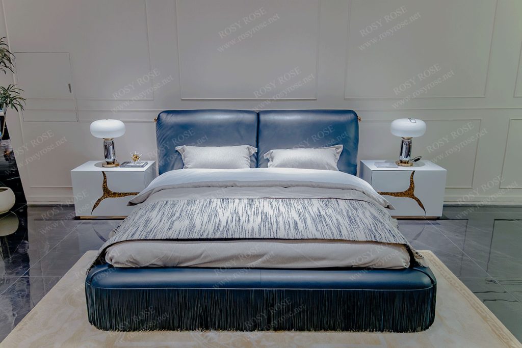 Azzurro Sovereign Leather Bedroom Suite