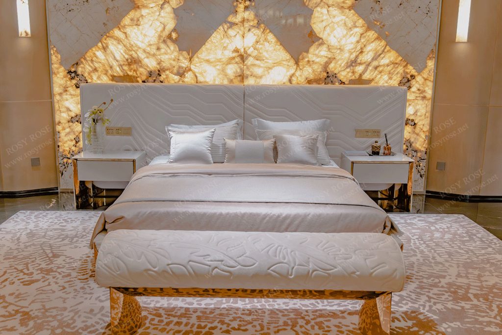 Soleil Versailles Onyx-Glow Bedroom Suite