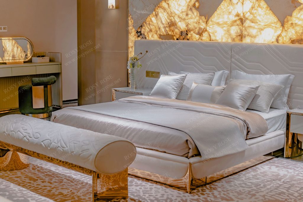Soleil Versailles Onyx-Glow Bedroom Suite