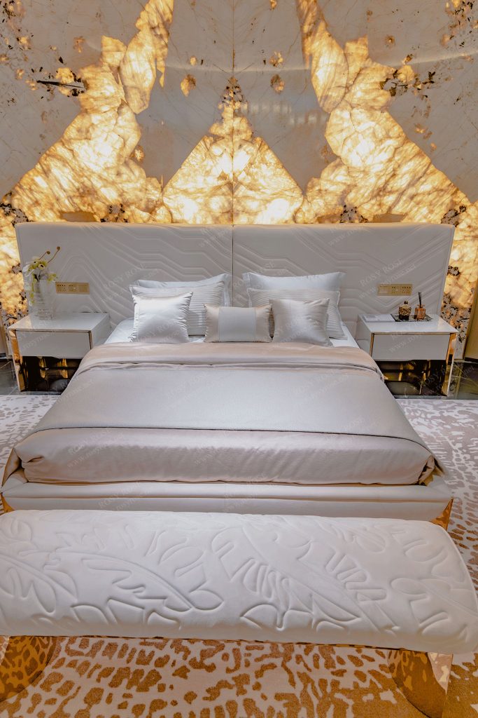 Soleil Versailles Onyx-Glow Bedroom Suite