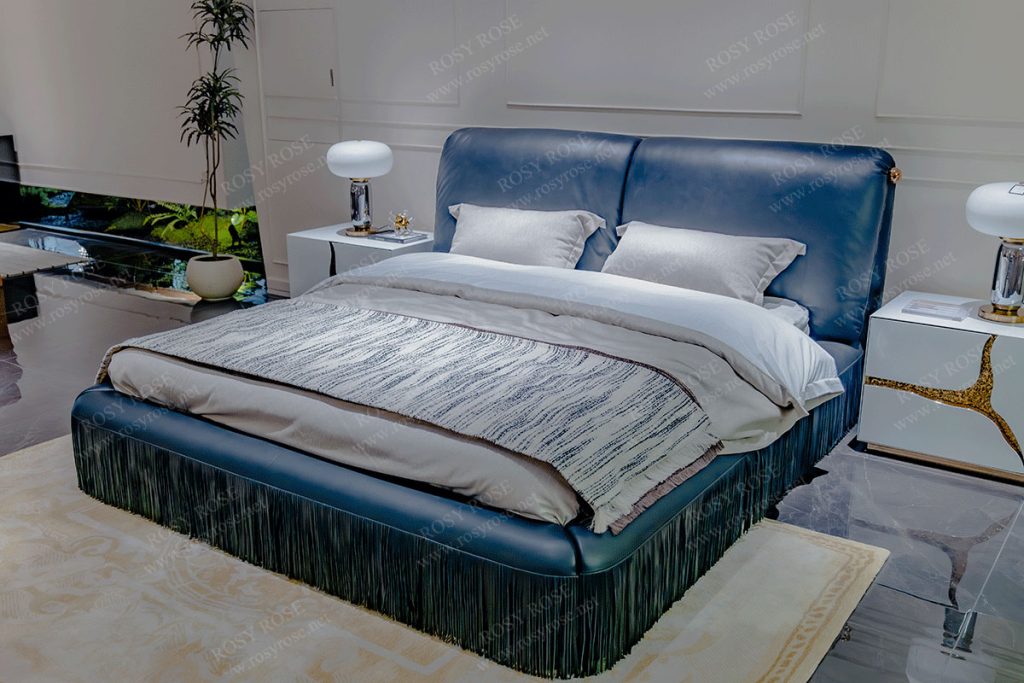 Azzurro Sovereign Leather Bedroom Suite