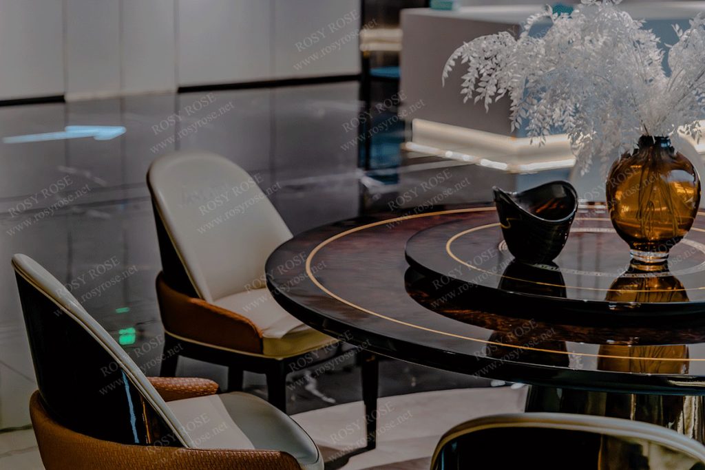 Zenith Empyrean Lacquered Dining Suite