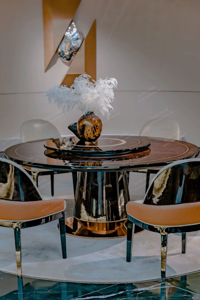 Zenith Empyrean Lacquered Dining Suite
