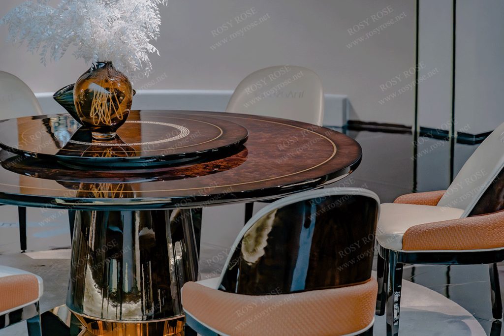 Zenith Empyrean Lacquered Dining Suite