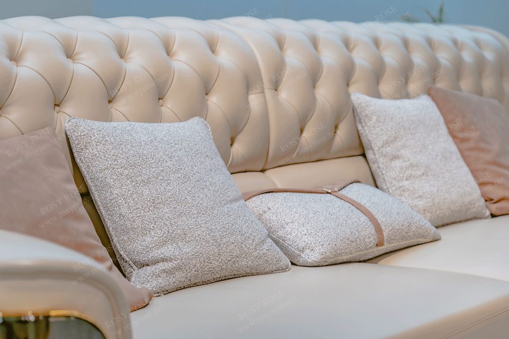 Elyse Opulent Tufted Marble Lounge Suite