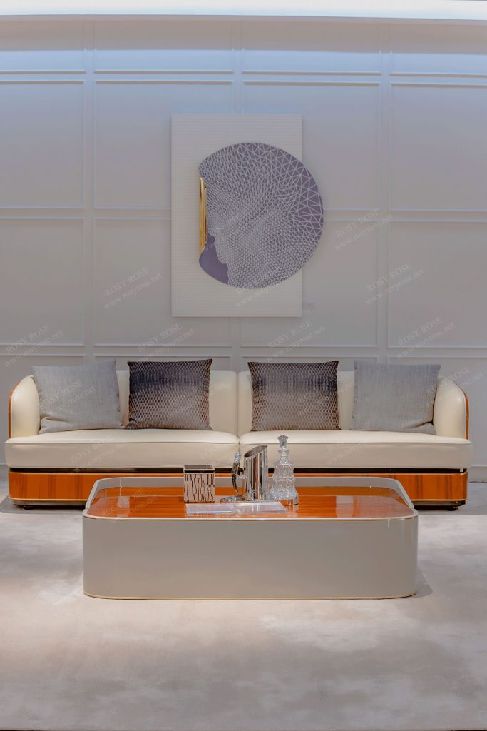 Belvedere Sovereign Sculpted-Walnut Living Collection