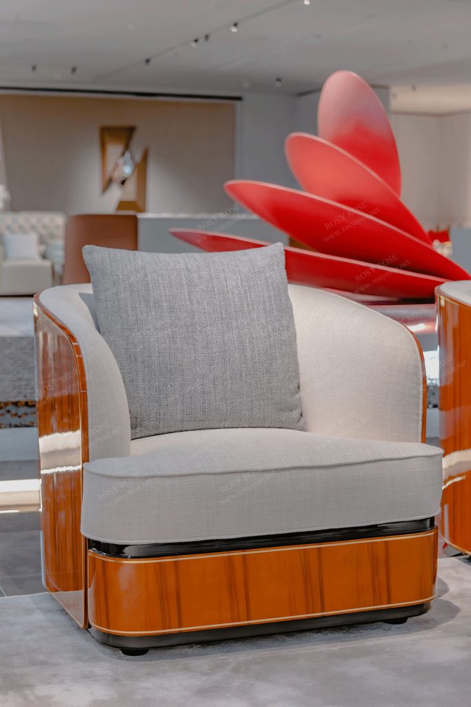 Belvedere Sovereign Sculpted-Walnut Living Collection