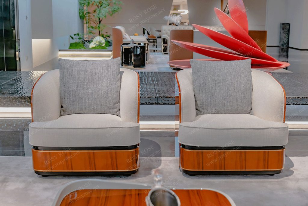 Belvedere Sovereign Sculpted-Walnut Living Collection