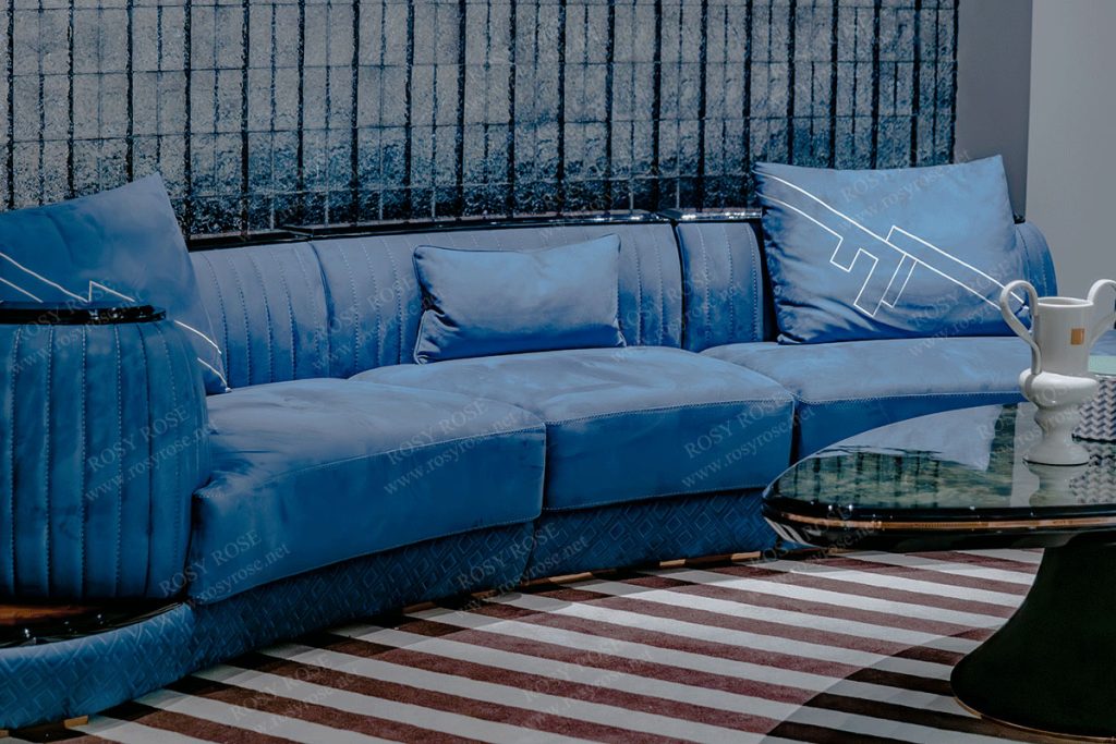 Celeste Royal Velvet Sectional Suite