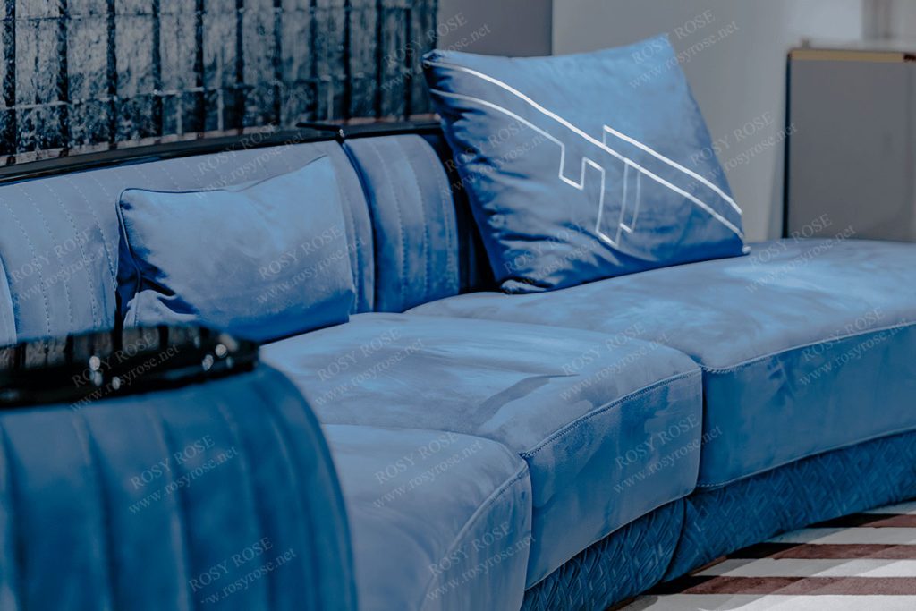 Celeste Royal Velvet Sectional Suite