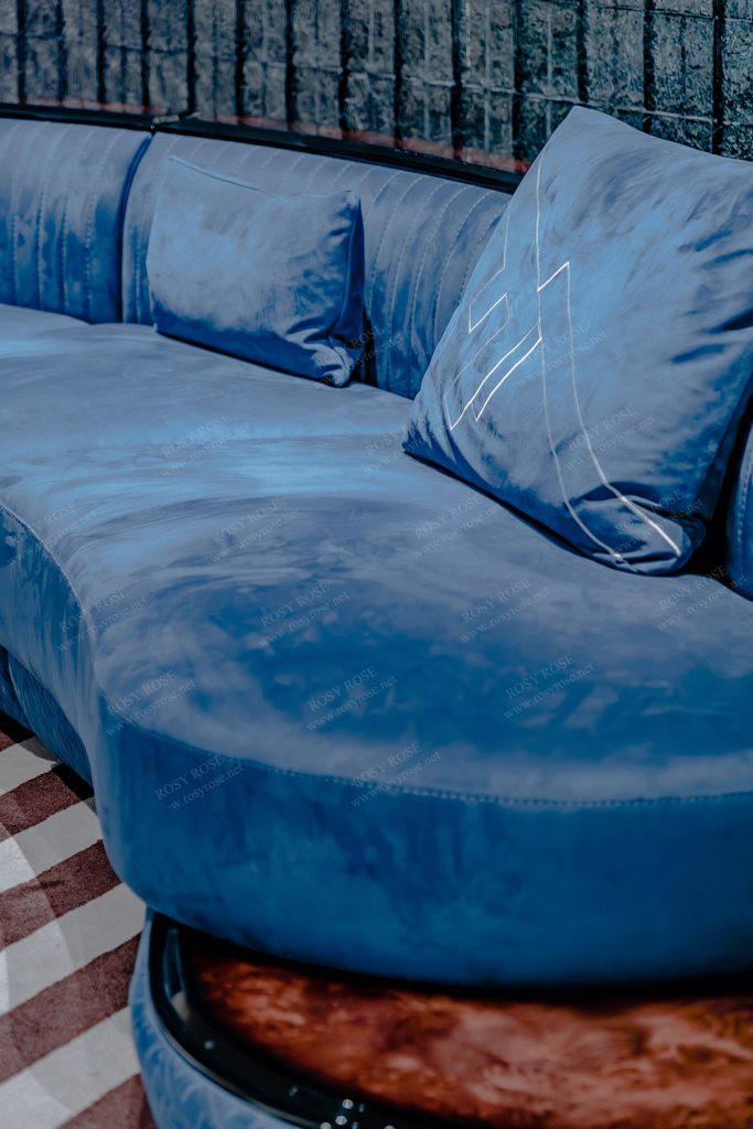 Celeste Royal Velvet Sectional Suite