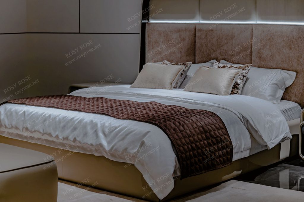 Velluto Sovereign Arched-Headboard Bedroom Suite
