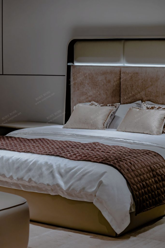 Velluto Sovereign Arched-Headboard Bedroom Suite
