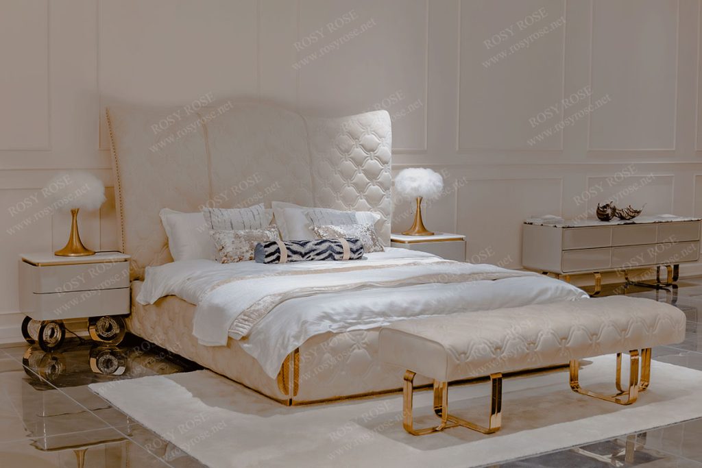 Ginevra Imperial Wingback Bedroom Suite