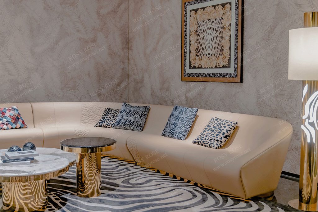 Dorata Empire Champagne Living Suite