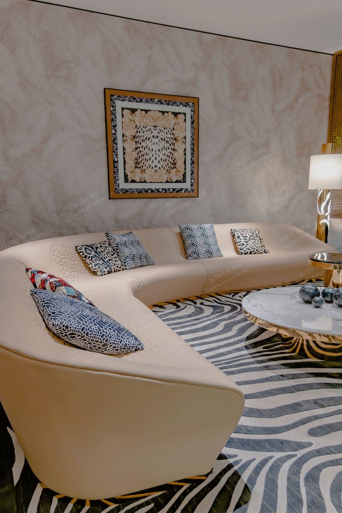 Dorata Empire Champagne Living Suite